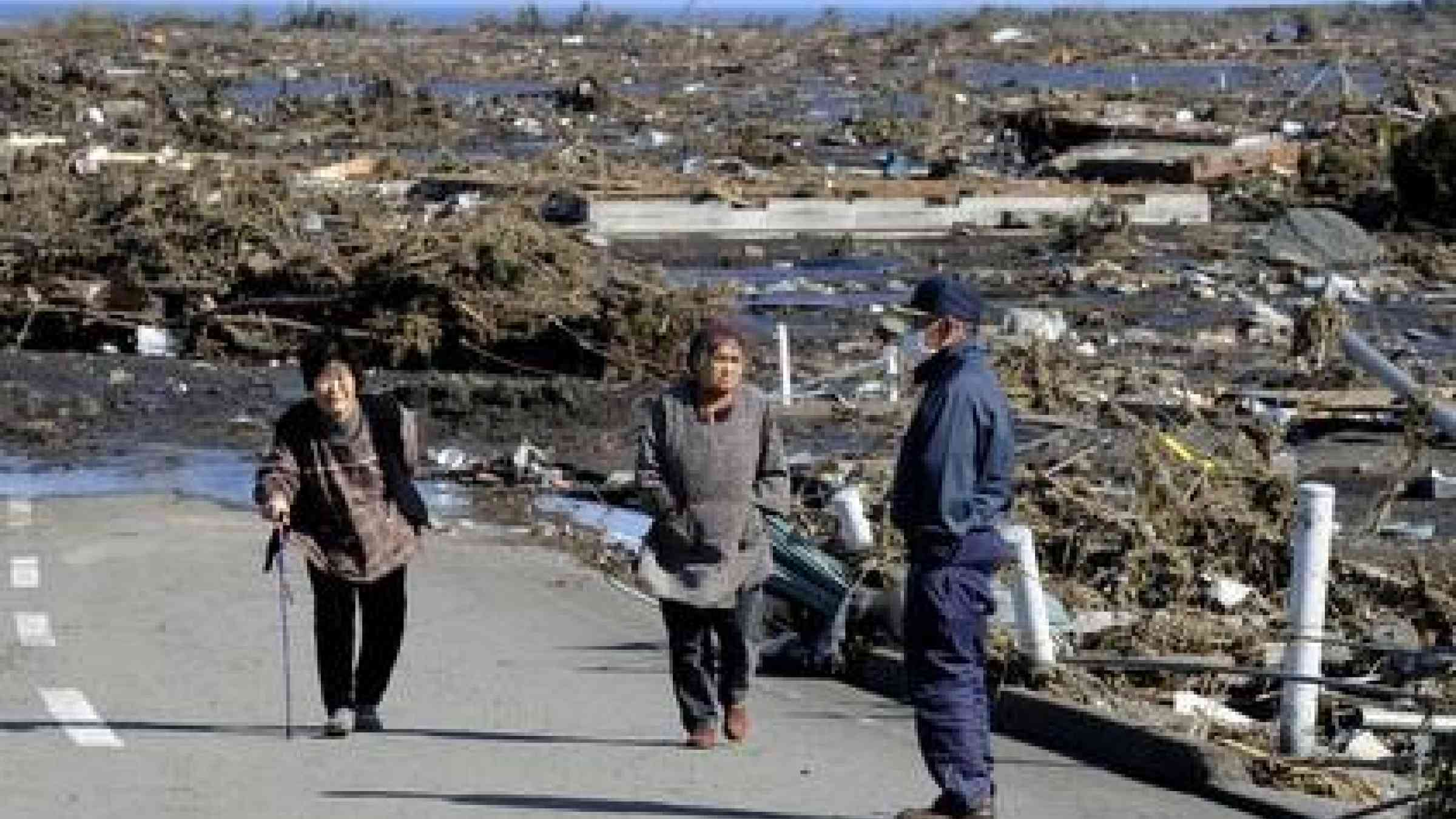 Japan quake took toll on women and elderly UNDRR image
