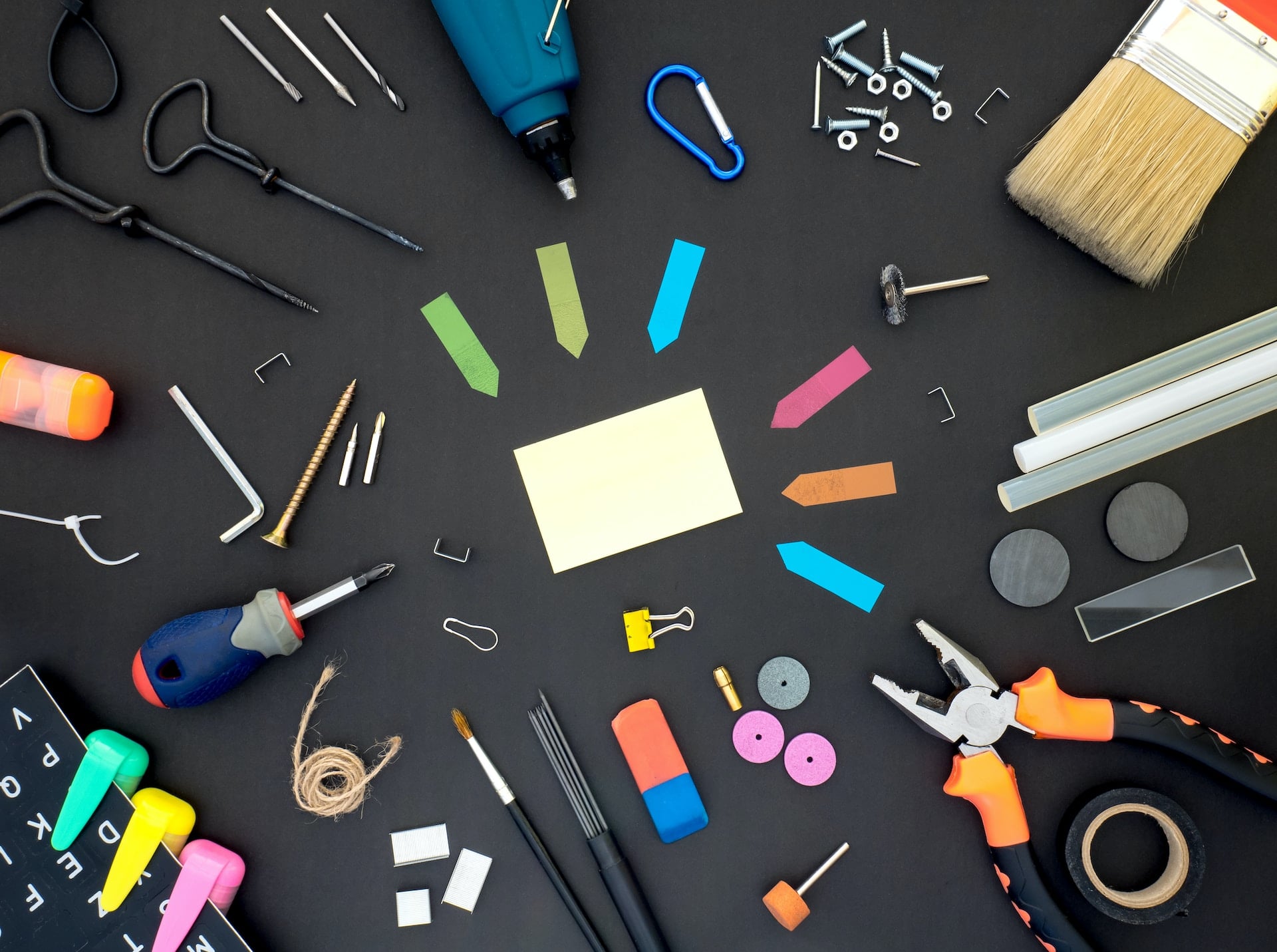 array of tools