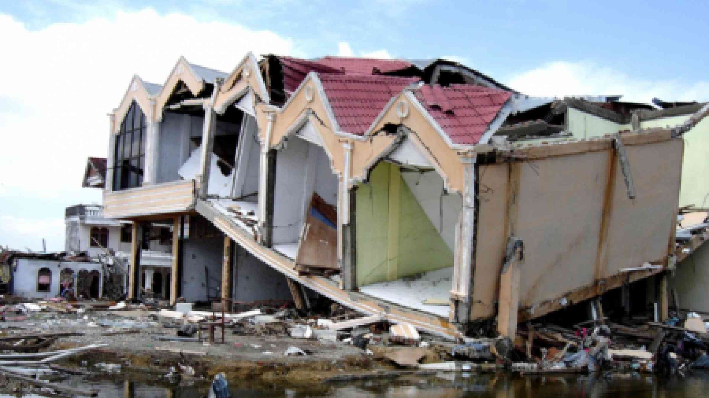 Homes in exposed locations are often not resilient enough to withstand extreme weather events