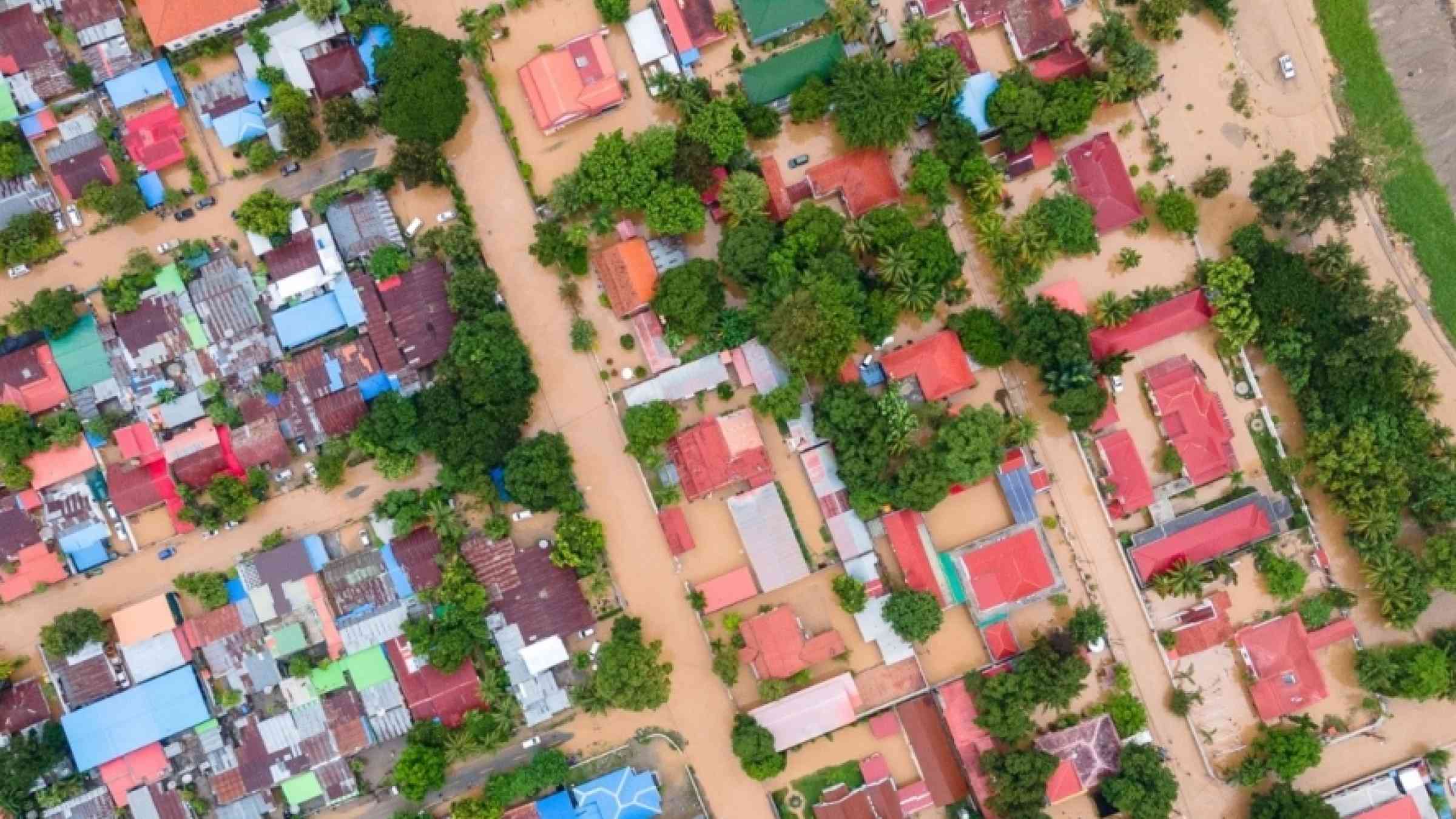 Dili, Timor-Leste inundated with flood waters following Cyclone Seroja