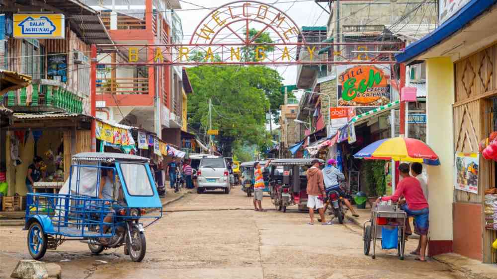 Street view of Coron, Philippines (2014)