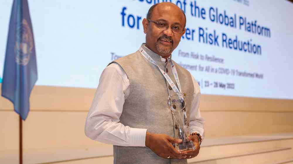 Rajib Shaw - Professor at Graduate School of Media and Governance, Keio University, Japan - has championed multi-hazard community-based disaster risk reduction in six Asian countries, and his work has led to the establishment of village level community-based working groups.