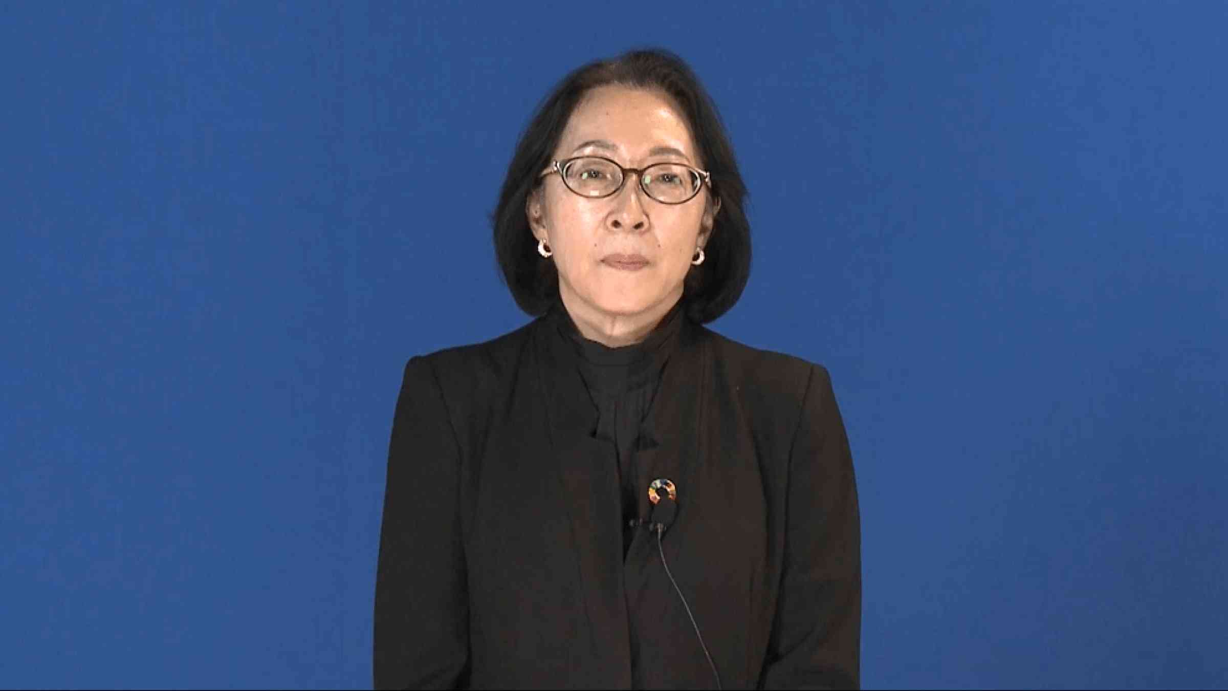 Head of UNDRR Mami Mizutori for IDDRR 2022