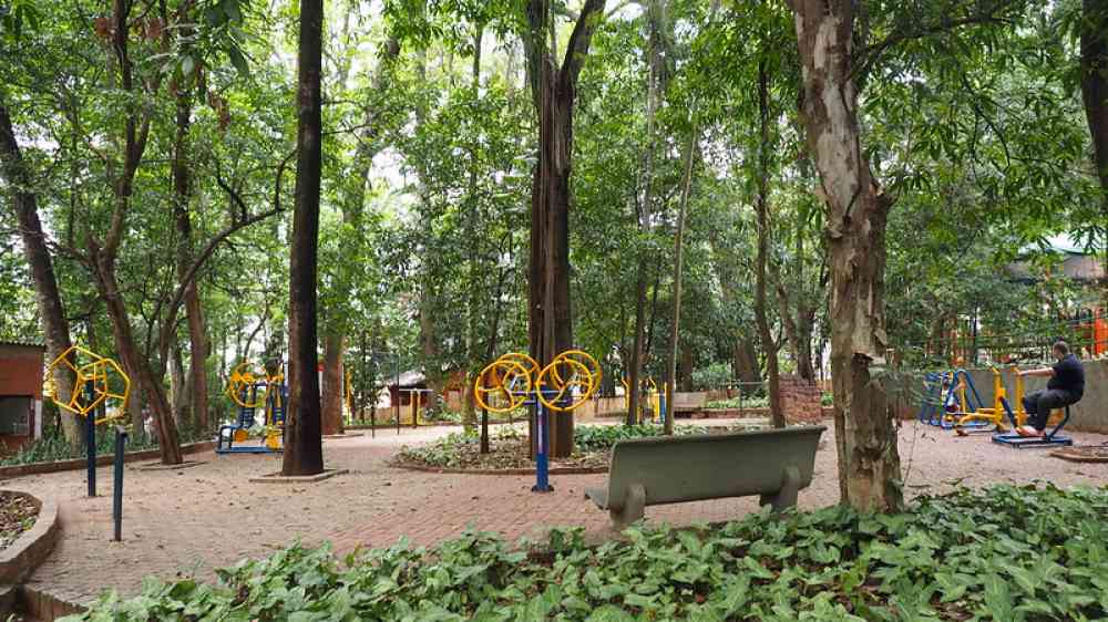 Park area in Campinas, Brazil