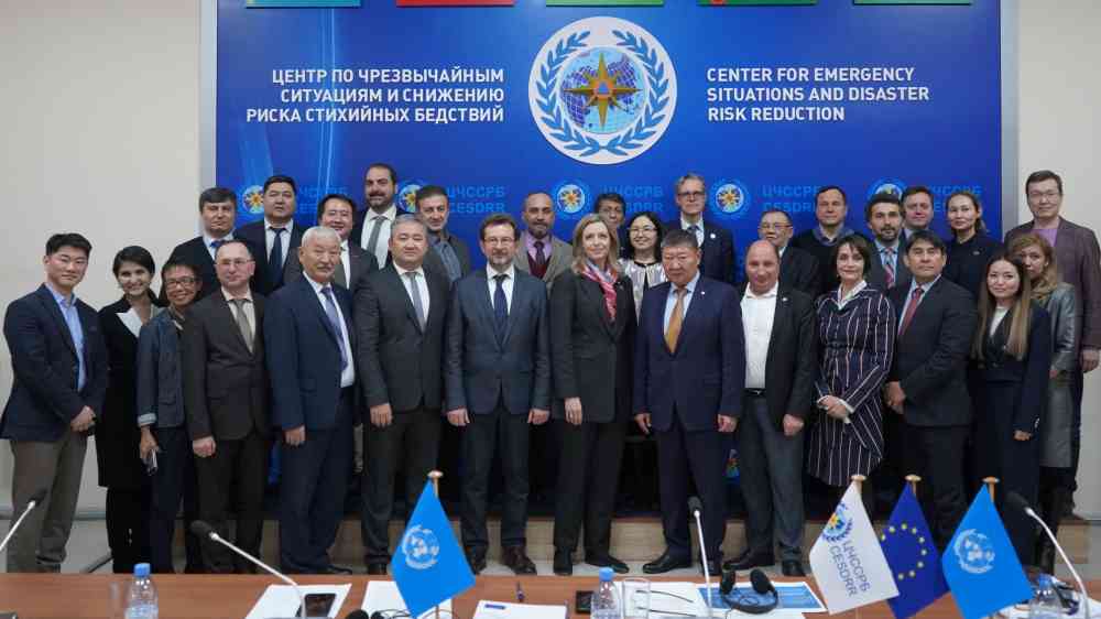 Group photo at CAI final event