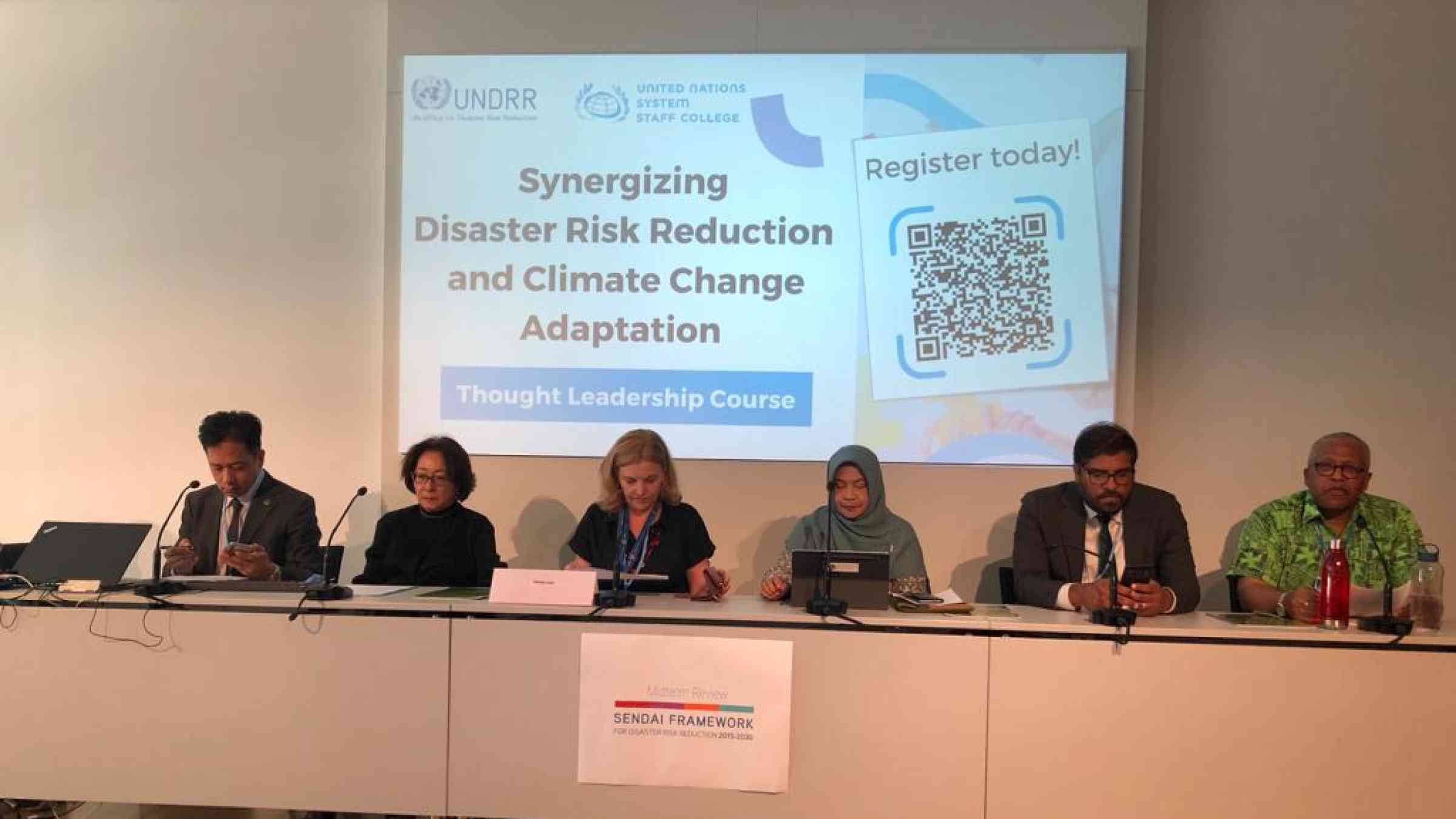 UNDRR led event at Bonn Climate Change Conference