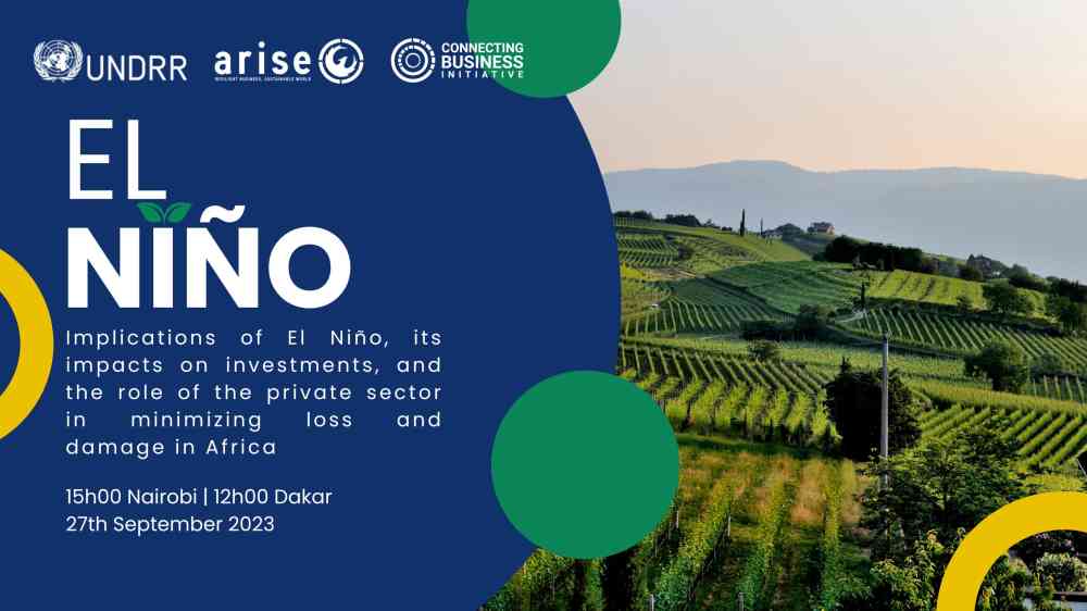Arise El Nino webinar flyer