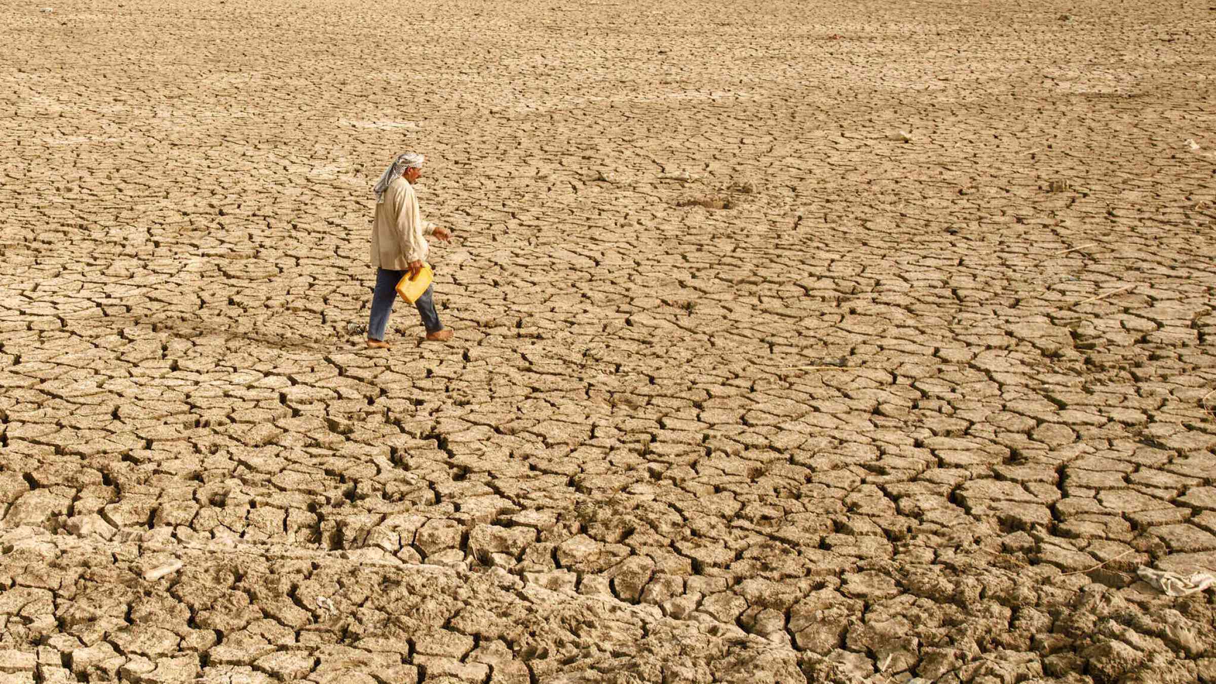 Iraq drought and desert