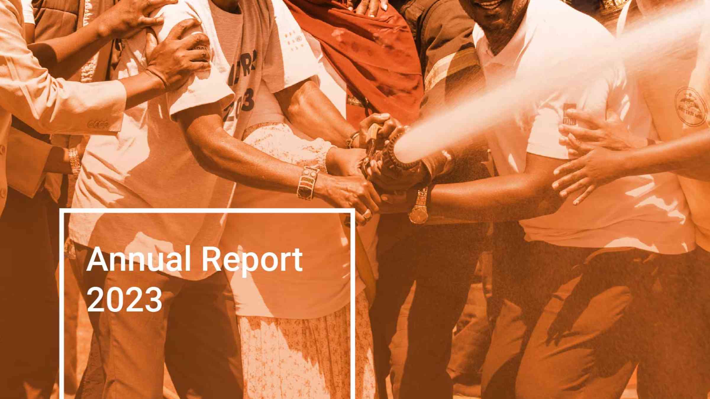 UNDRR 2023 Annual report cover
