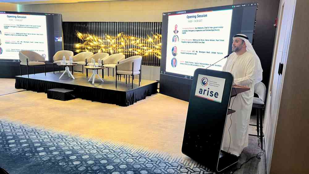 Speaker at the ARISE Symposium in Dubai