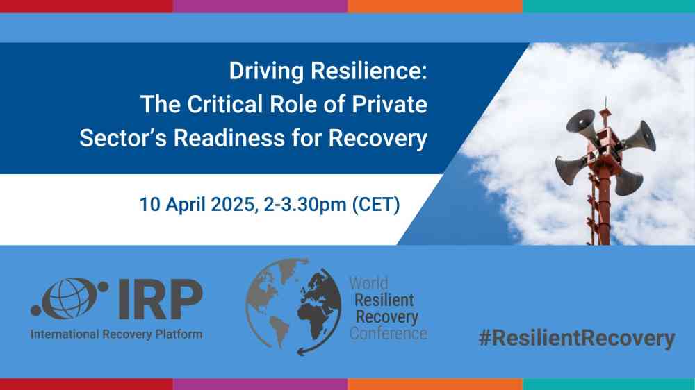 WRRC Webinar: Driving Resilience: The Critical Role of Private Sector’s ...