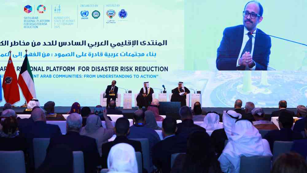 Sixth Arab Regional Platform closing session