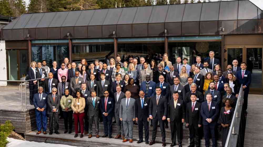 Group photo of forum participants 