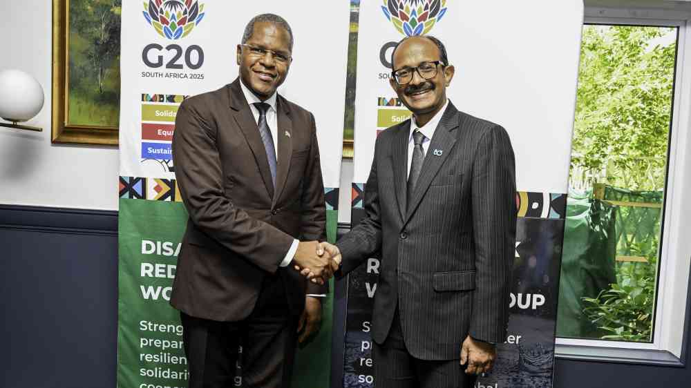 UNDRR's SRSG at the G20 DRRWG Ministerial Meeting - Cape Town 2025