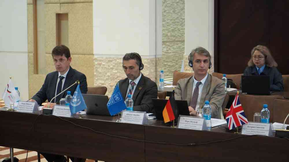 Representatives from GIZ, UNDRR, UNDP