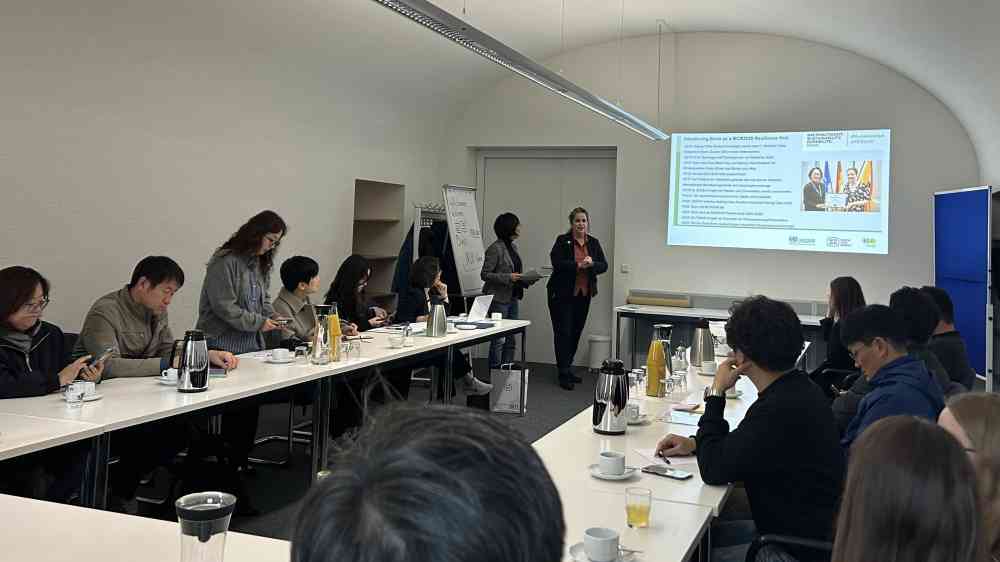 Session with the city of Bonn
