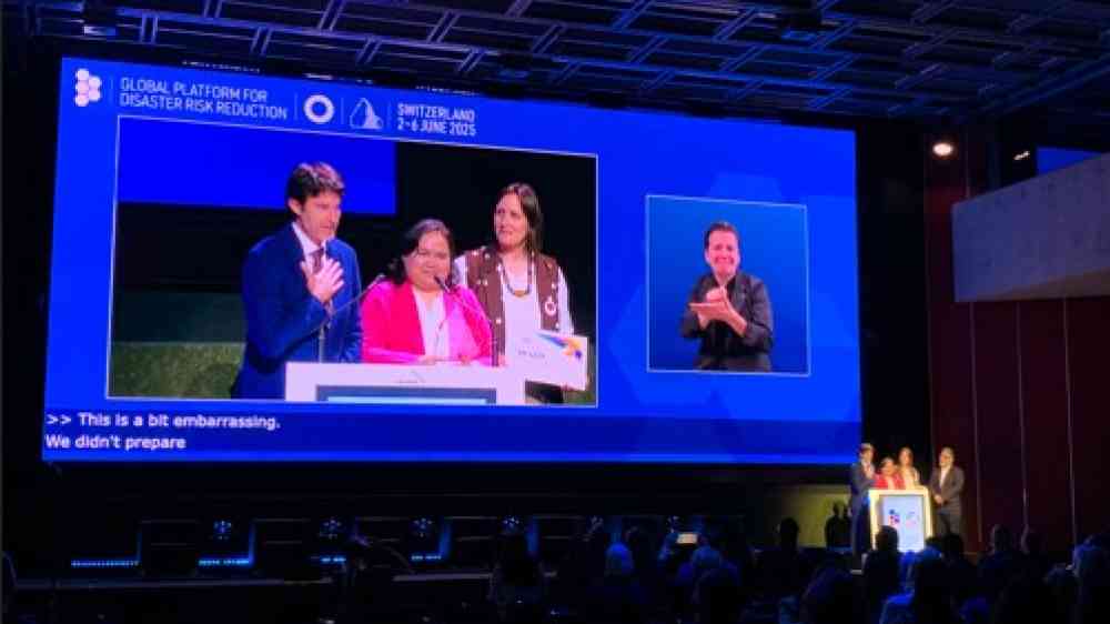 GNDR at Sasakawa Award 2025
