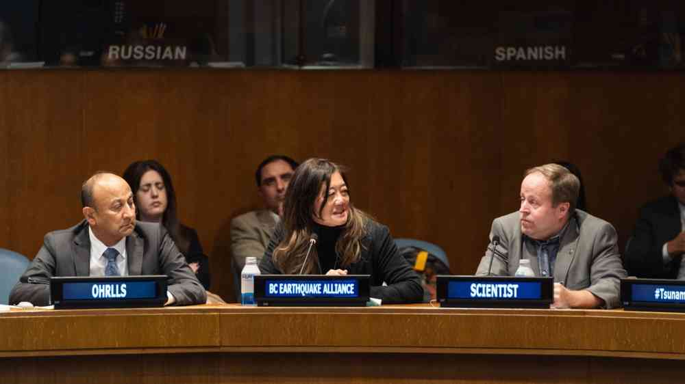World Tsunami Awareness Day panel