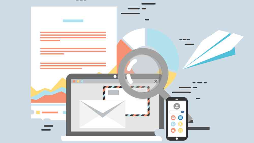 Email box  illustration