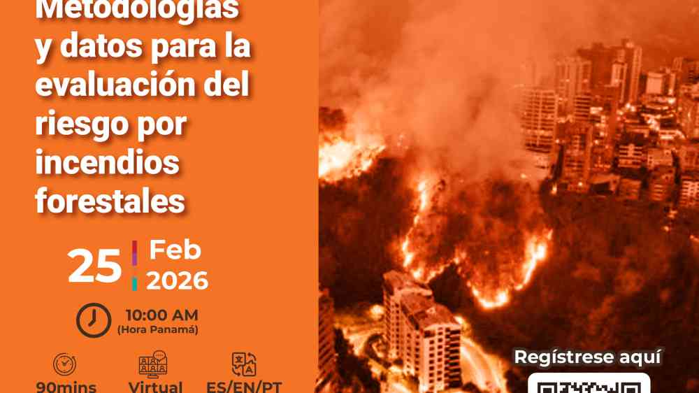 Webinar Regional Incendios 