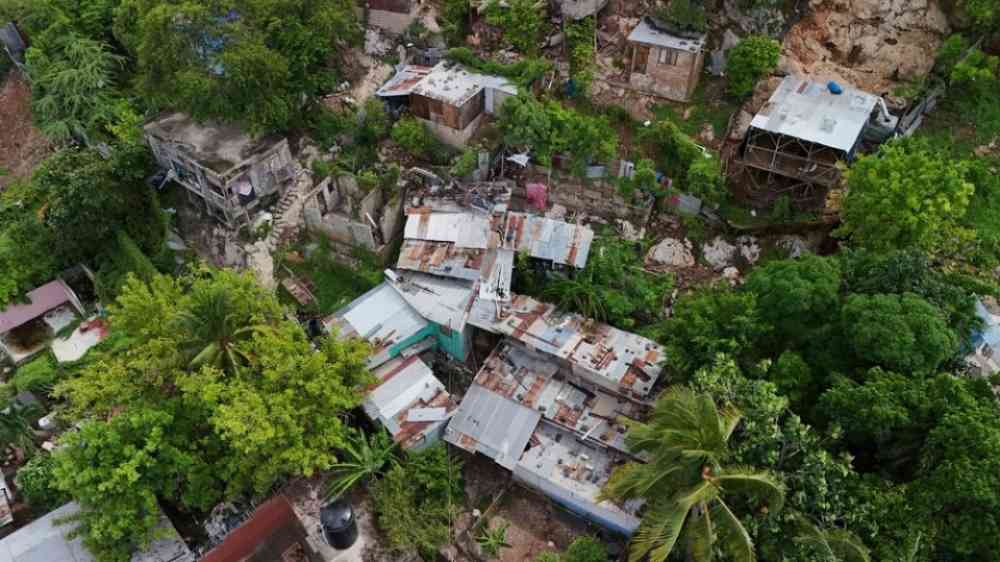Kingston, Jamaica - October 30, 2025: Aftermath of Hurricane Melissa in the Heart of Kingston 