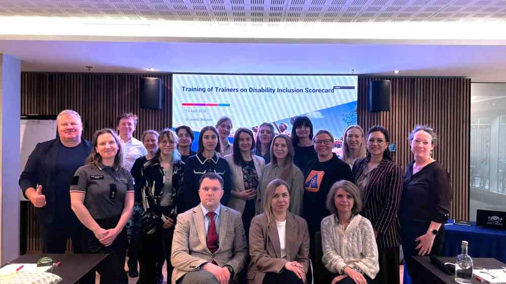 Group photo of participants for the ToT on disability inclusion