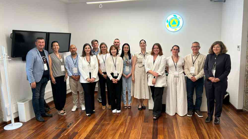 Group photo of the city-to-city exchange between AICS cities and Resilience Hubs