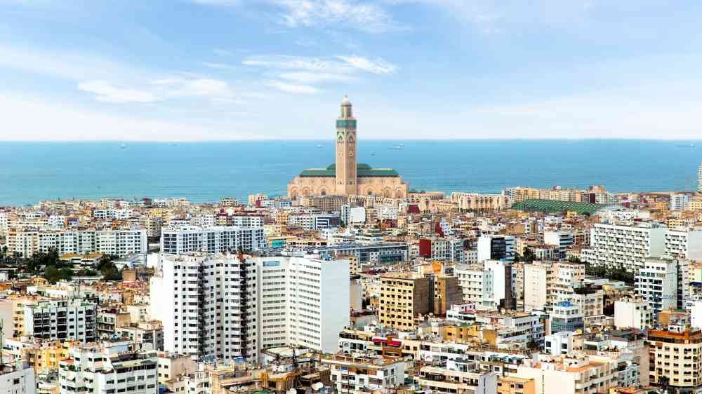 picture overviewing Morocco