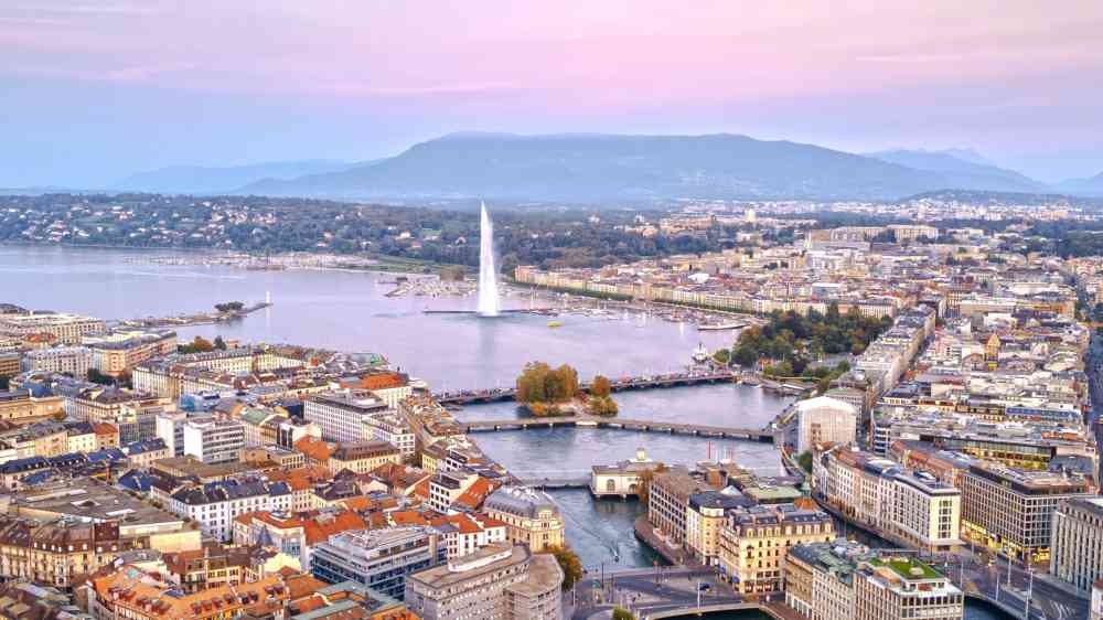 Geneva skyline