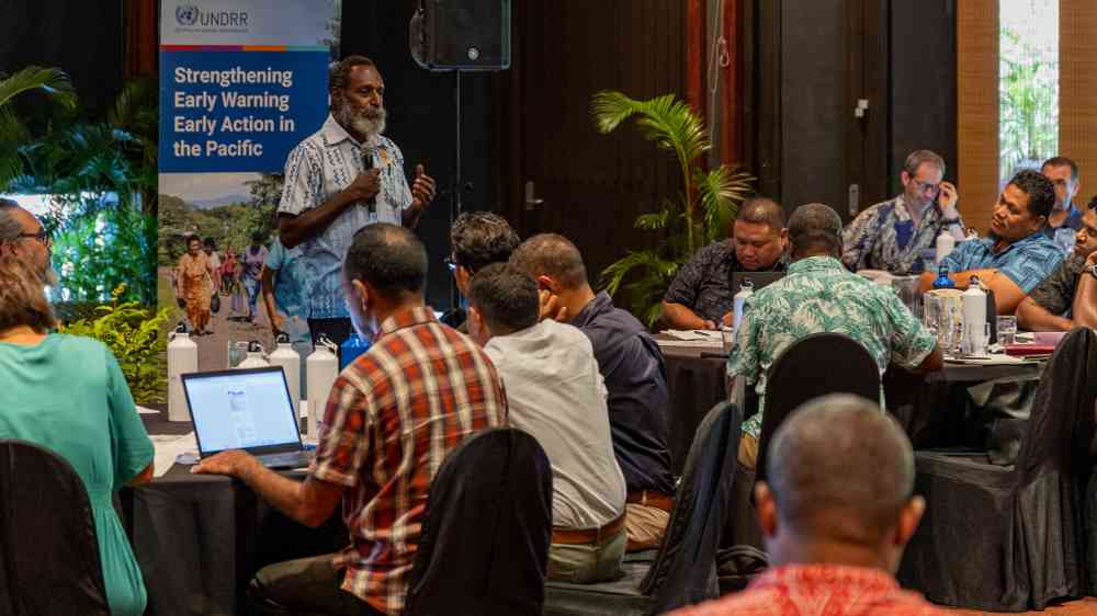 Workshop participants in the Pacific region
