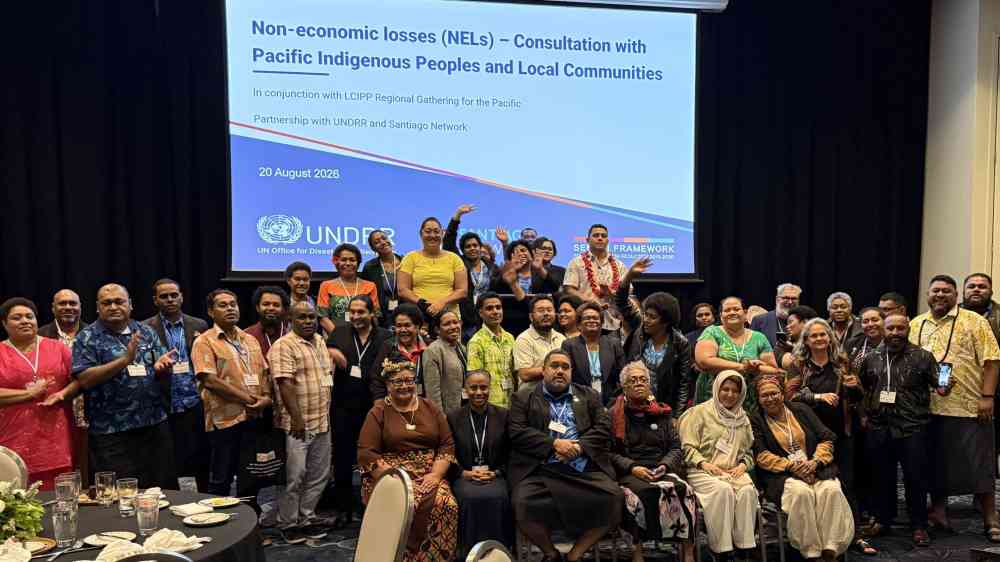Group photo from NELs Consultation/UNDRR