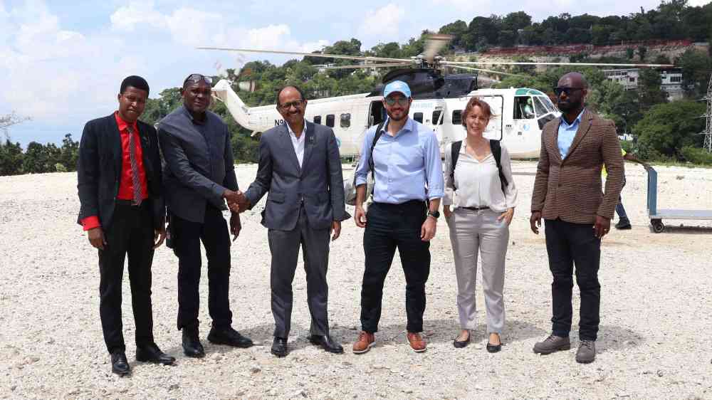 United Nations renews its commitment to disaster prevention and protection in Haiti