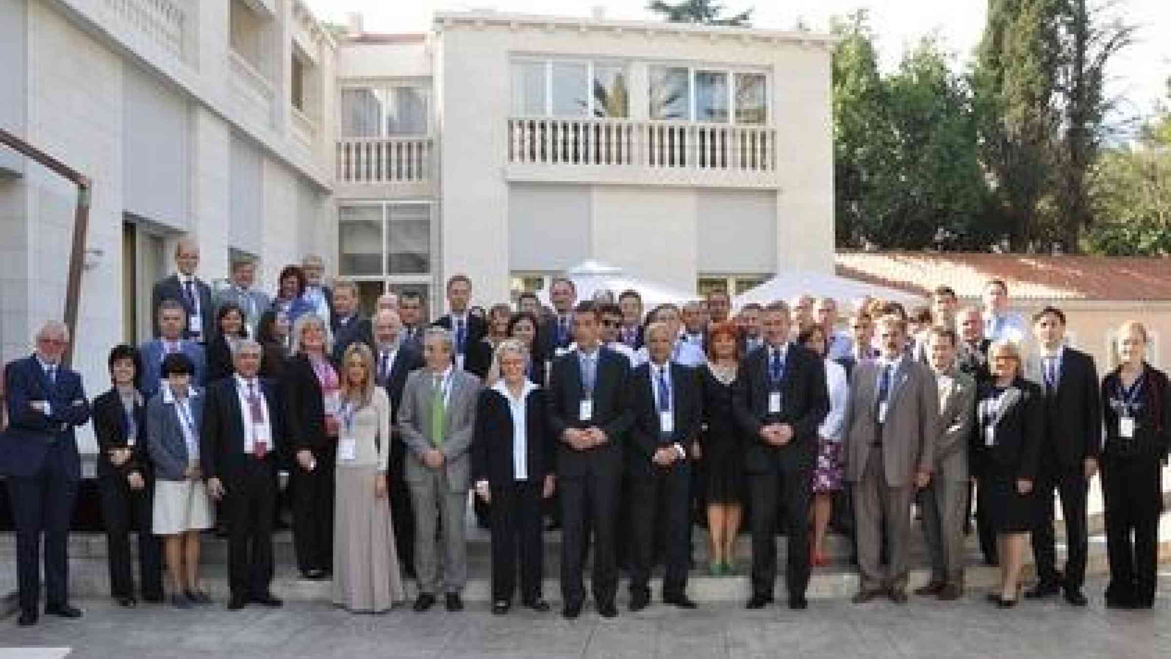 Participants of the 2012 European Forum for Disaster Risk Reduction.