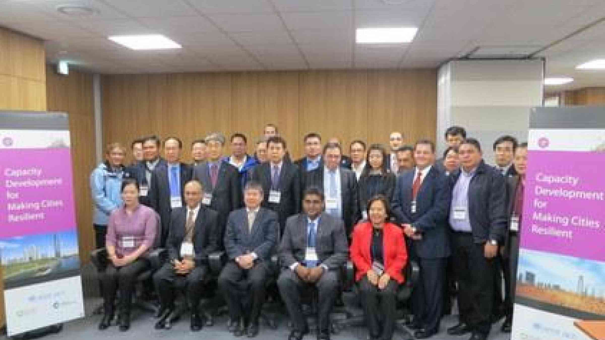 City to city sharing works: Twenty-five high level city officials from seven countries get set to share experience to build local resilience.