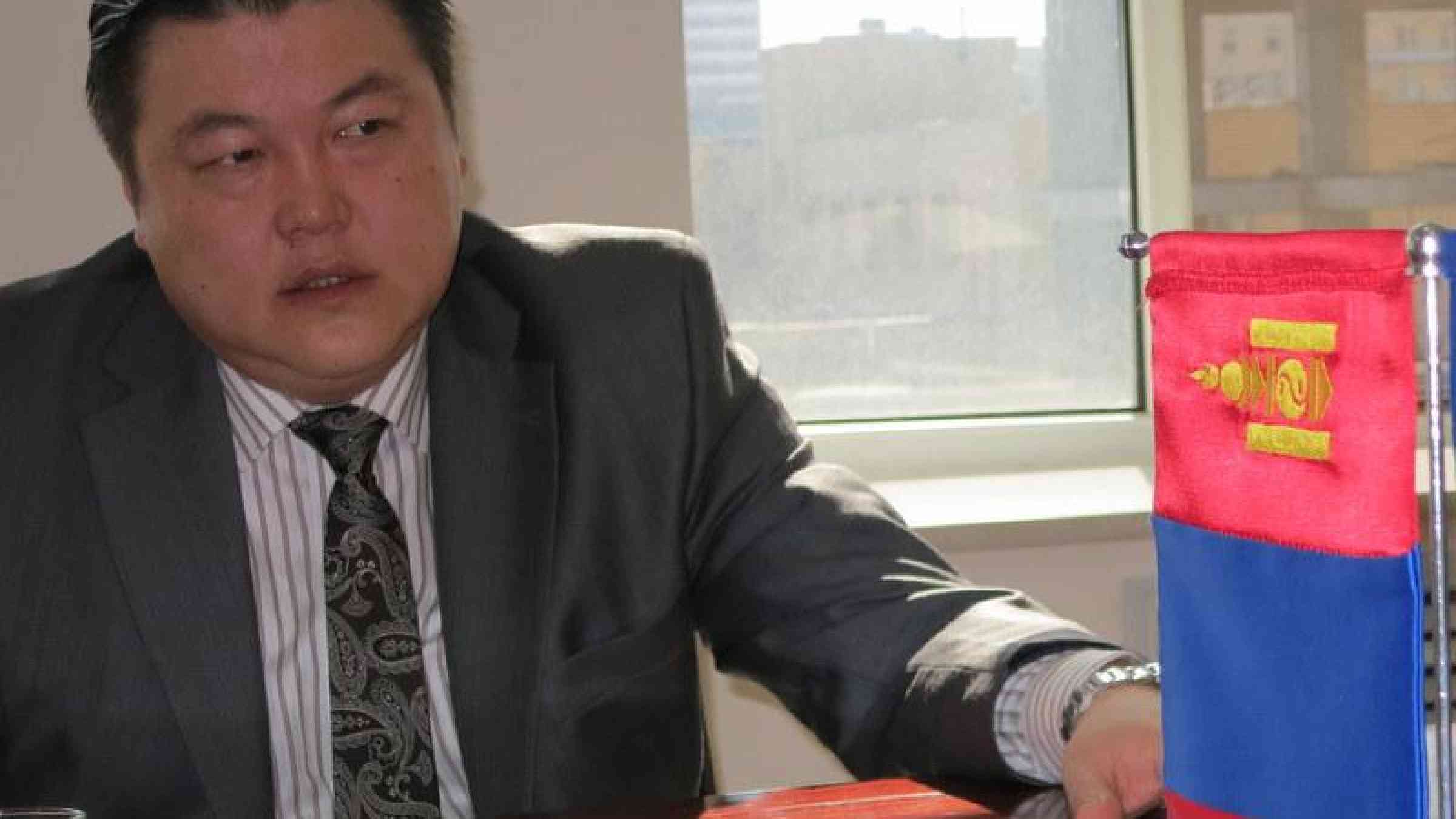 The Chief of Mongolia's NEMA Mr Togooch Dulamdorj identifies disaster prevention as a priority.