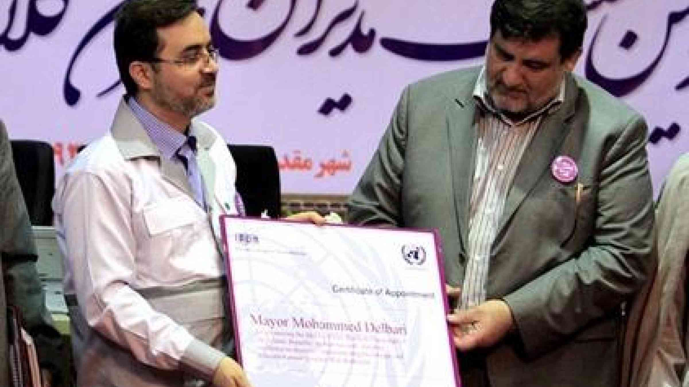 The Iranian city of Qom joined UNISDR’s Making Cities Resilient Campaign last year and has made significant progress since then. (Photo: UNISDR)