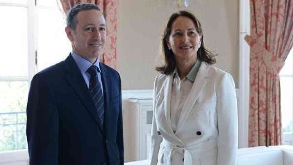 Mr. Robert Glasser, head of UNISDR, met today with Ms. Ségolène Royal, Minister for the Environment, Energy and the Sea, and President of the COP21, at the French National Platform for Disaster Risk Reduction