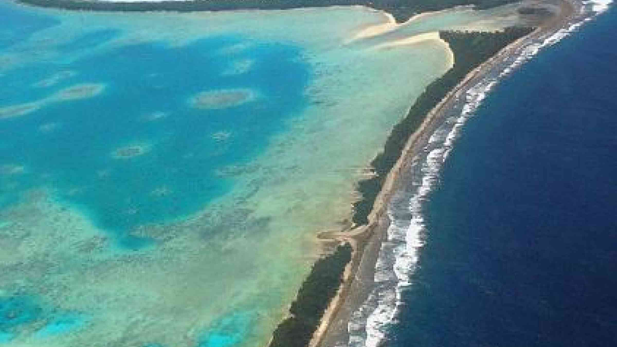 The countries in the Insurance Development Forum's focus include the Pacific island nation of Tuvalu. A remote territory of low-lying atolls, it is among the most climate-change vulnerable countries in the world. (Photo: Lily-Anne Homasi/DFAT)