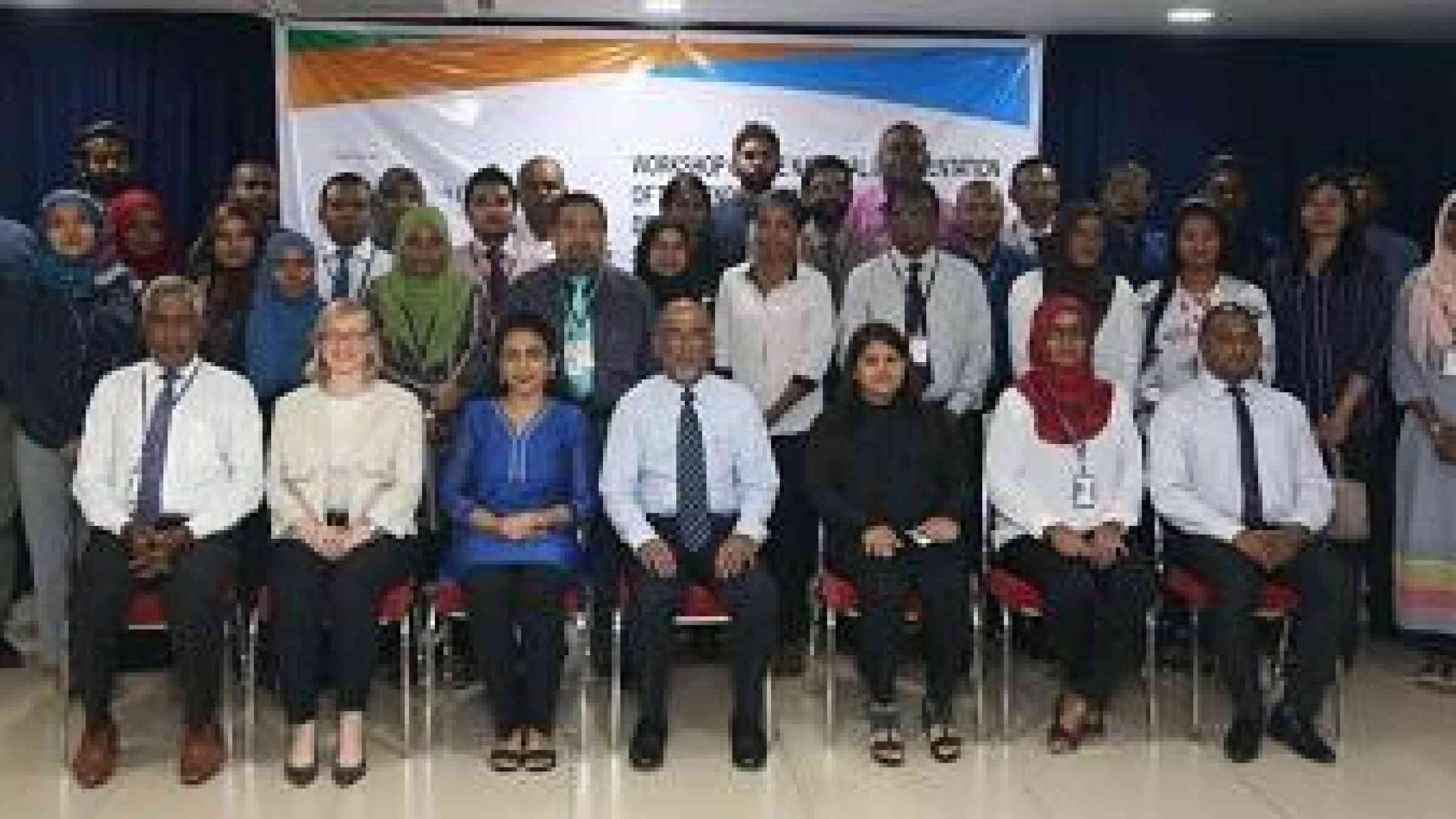 Participants at the workshop in the Maldives spotlighted the links between disaster risk reduction, sustainable development and climate change action (Photo: UNISDR)