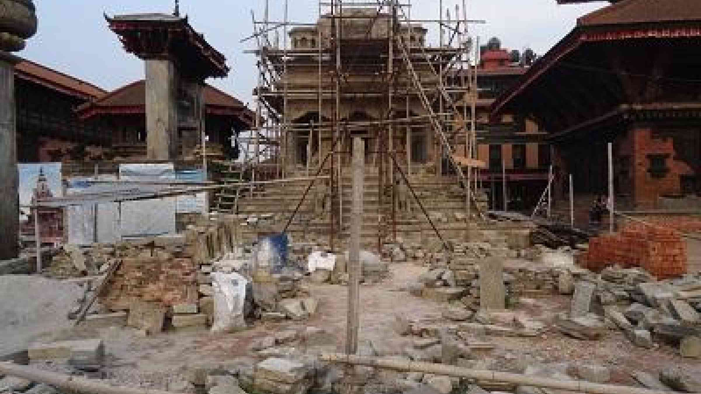 The 2015 earthquake caused extensive damage to the Nepal capital, Kathmandu