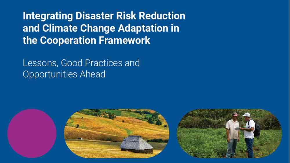 Integrating disaster risk reduction and climate change adaptation in ...