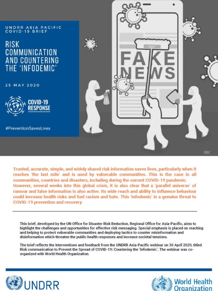 Risk Comms Brief Cover