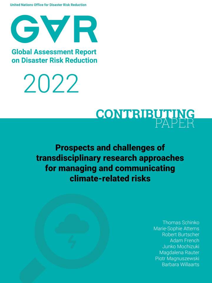 Cover and title of publication