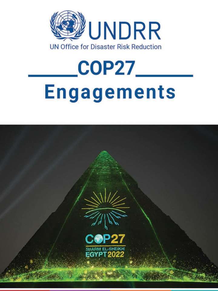 UNDRR COP27 Engagements