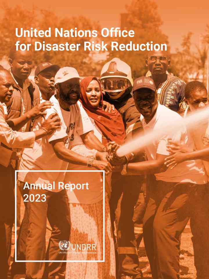 UNDRR 2023 Annual report cover