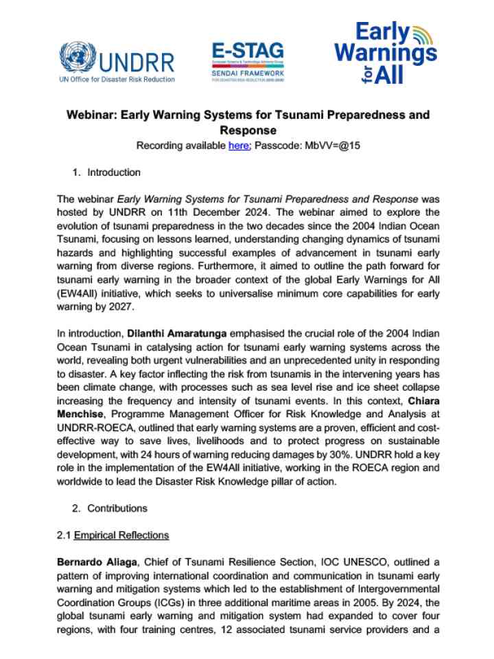 EWS webinar