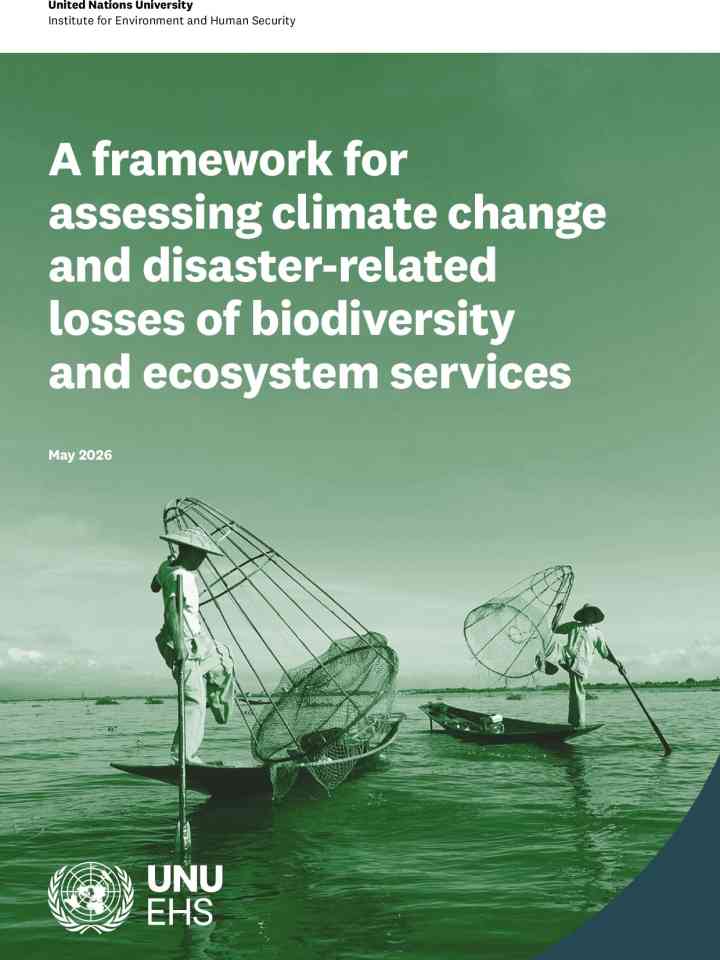 A framework for assessing climate change and disaster-related losses of biodiversity and ecosystem services thumbnail