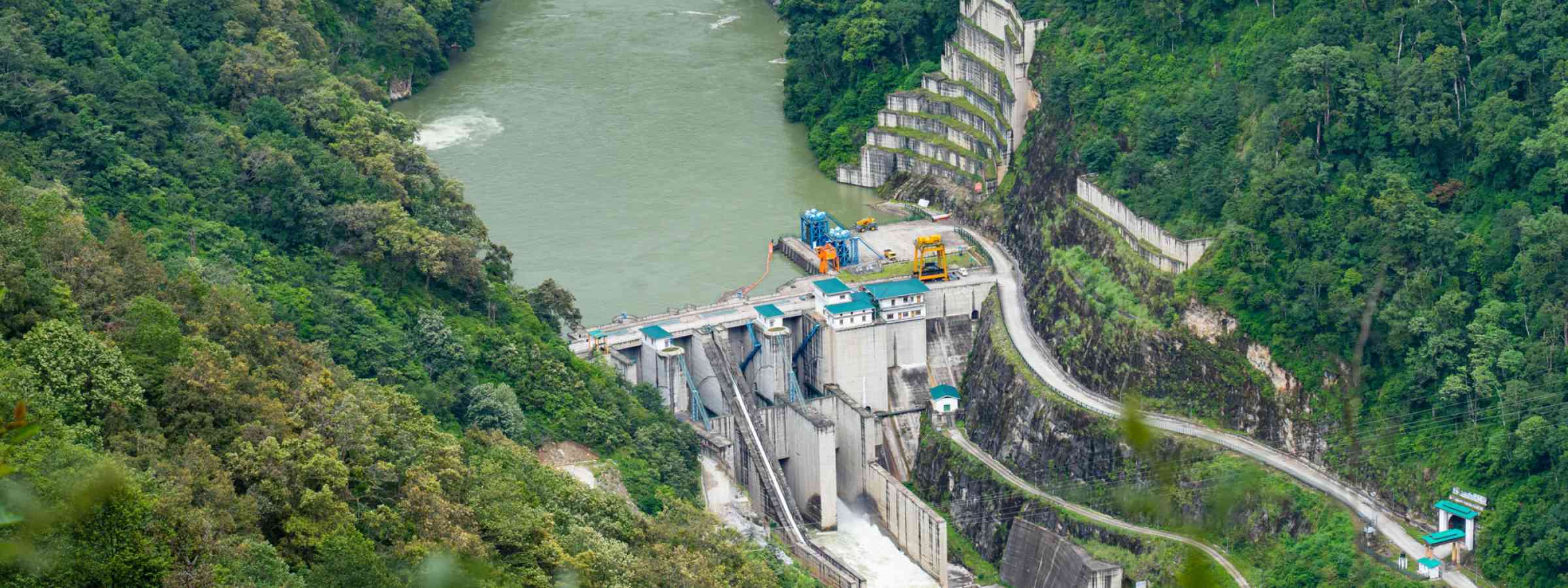 Dam, Mangdechhu Hydropower Plant, Bhutan Dam, Mangdechhu Hydropower Plant, Bhutan