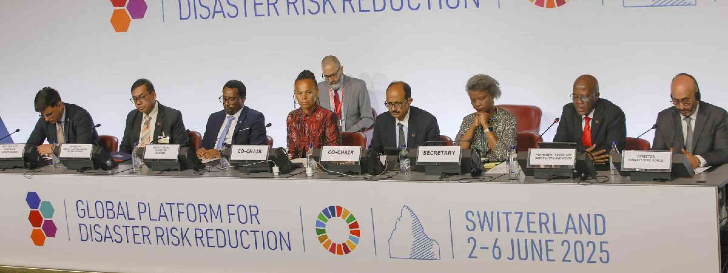 View of the panel during the morning Multi-Stakeholder Plenary Session