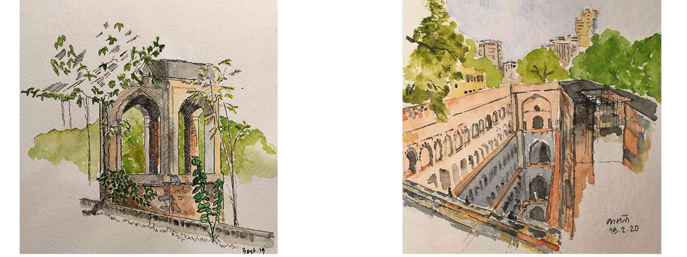 Sketches - small cultural heritage sites